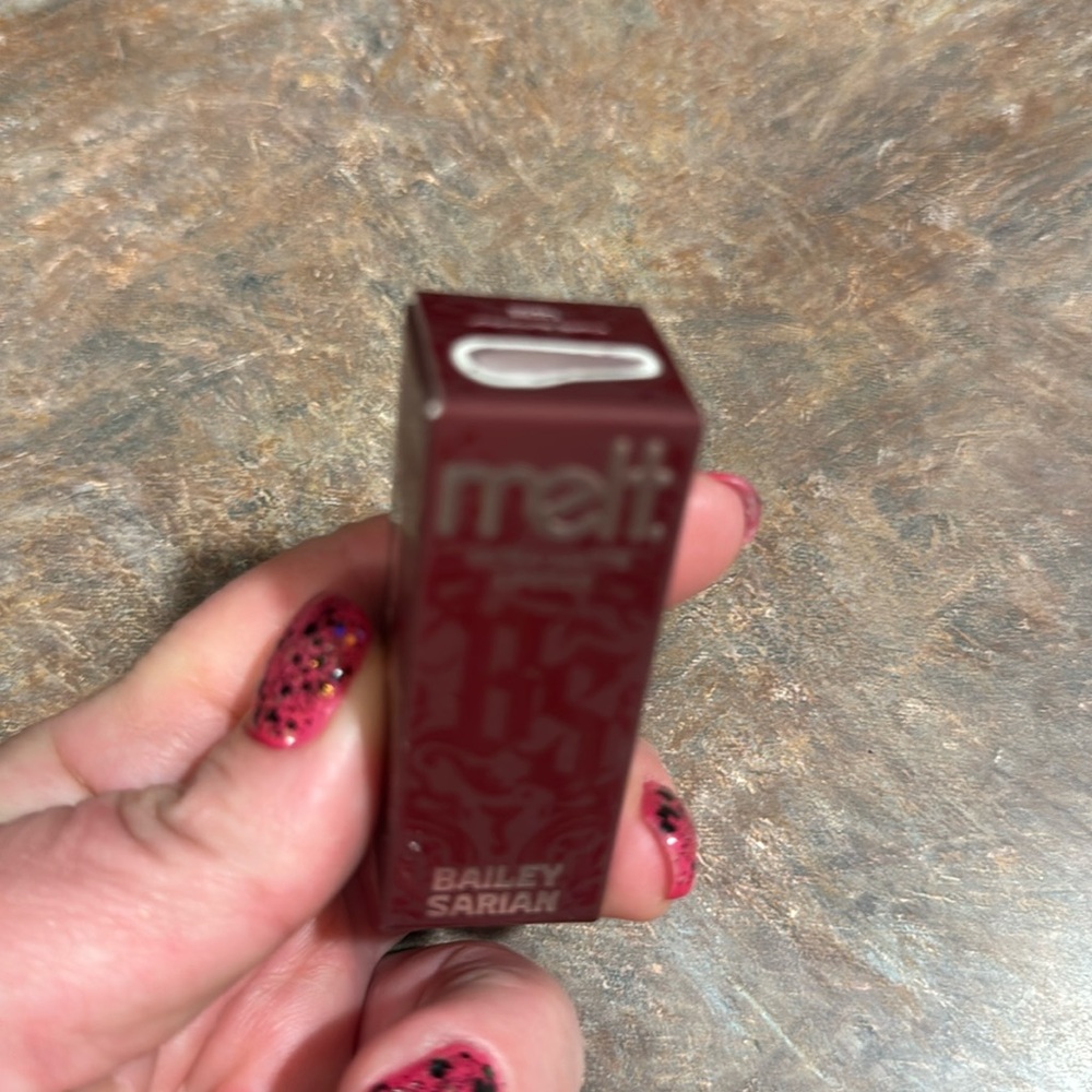 New Melt Bailey Sarian lipstick in Lilith color